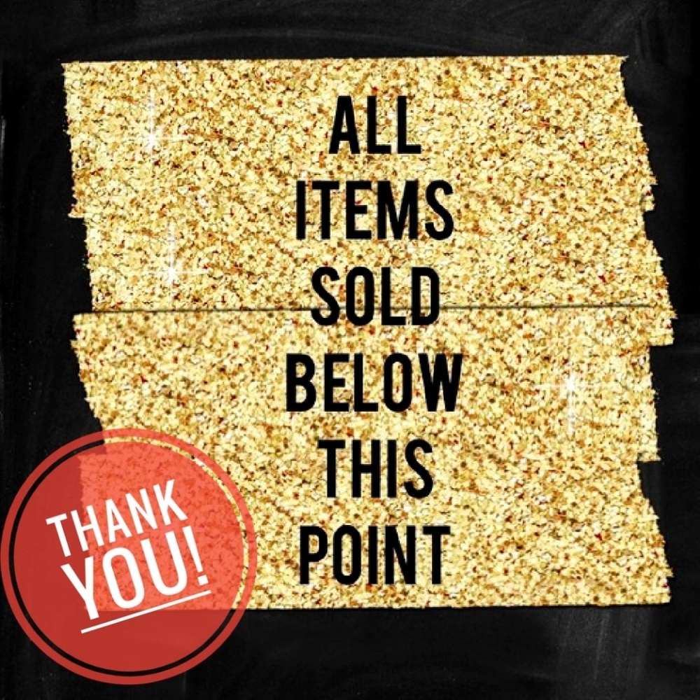 SOLD ITEMS➡️